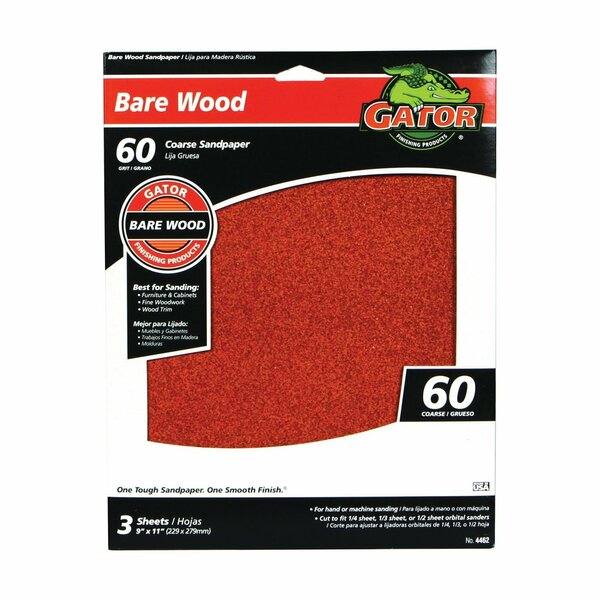 Ali 9X11 GARNET D-WT 60 GATOR, 3PK 4462